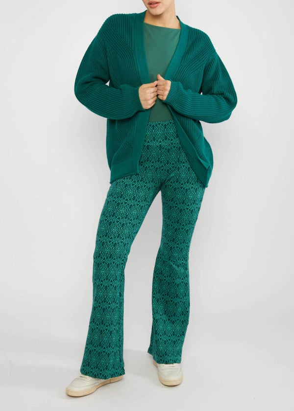 On a winters day flared - Setting sun