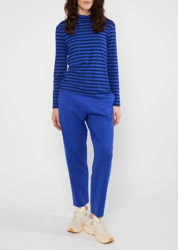 Lonely lips turtle - Cute blue sugar stripes