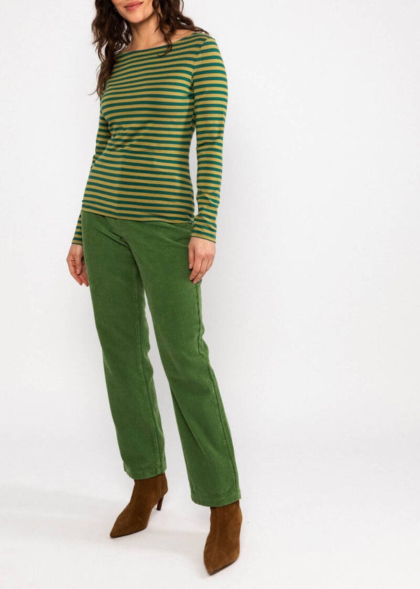 Sweet sailorette - Green rider stripes