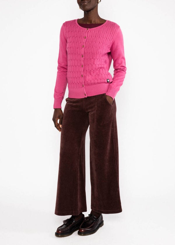 Save the brave - folklore pink knit