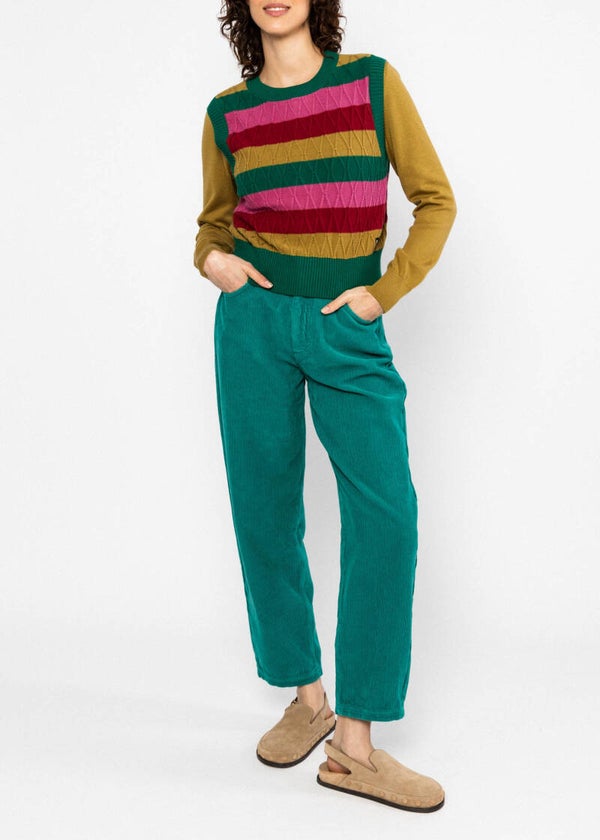 Carnaby candy - Little party stripe knit