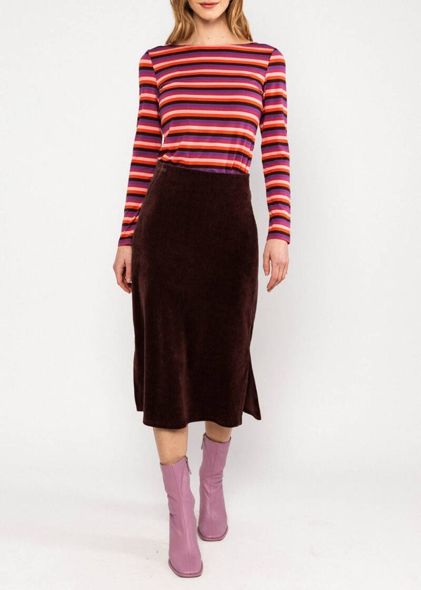 Sweet sailorette - Retro warm stripe