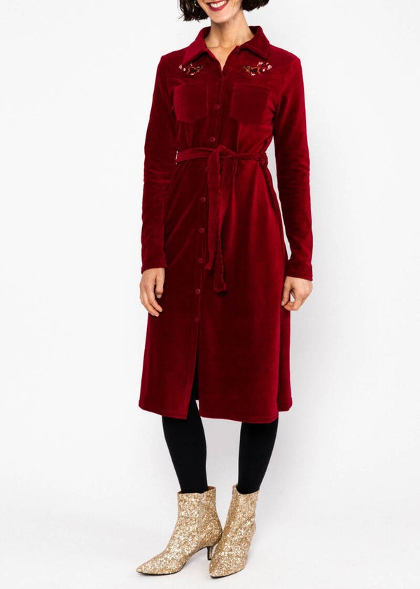 These boots are made for bussi - Baby red