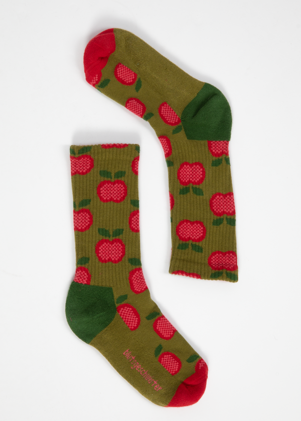 Sensational steps - Kiss me apple socks