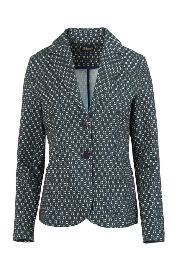 Nelly blazer arden - Navy peony