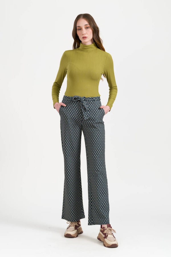 Sue trousers arden - Navy peony