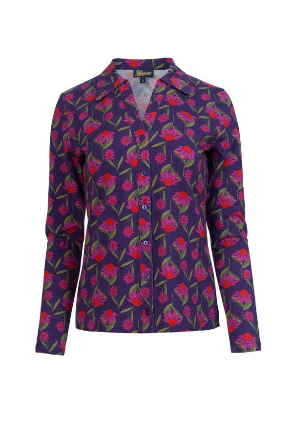 Lena blouse LS aurelia - Parachute purple