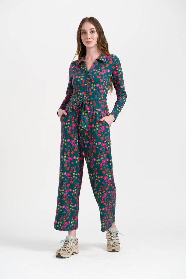 Bella jumpsuite LS Bohemian rap - Mediterranea