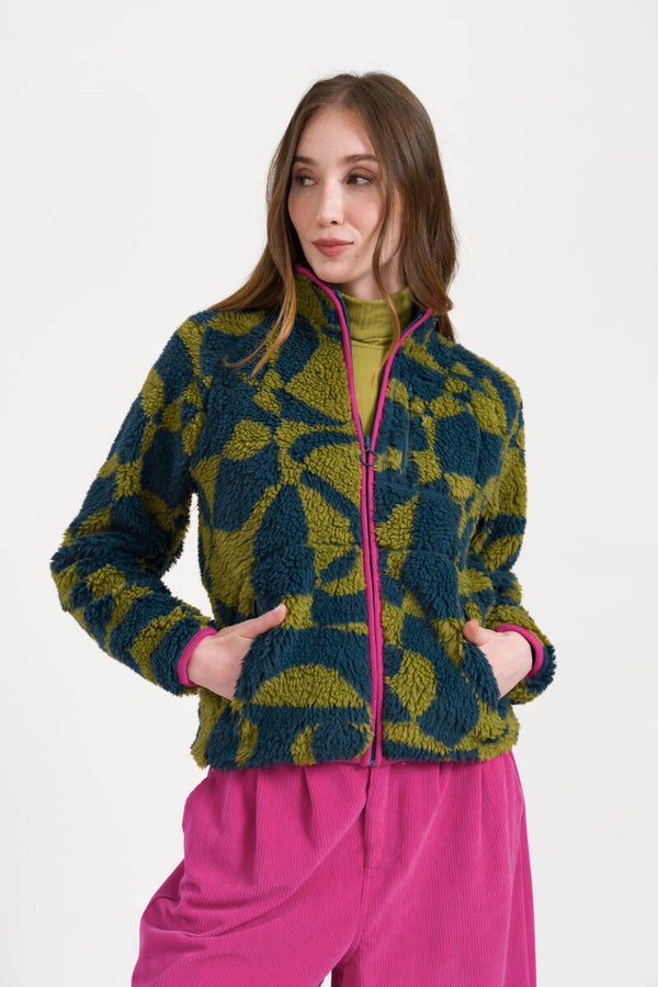 Ivy jacket cosy chaos - Mediterranea