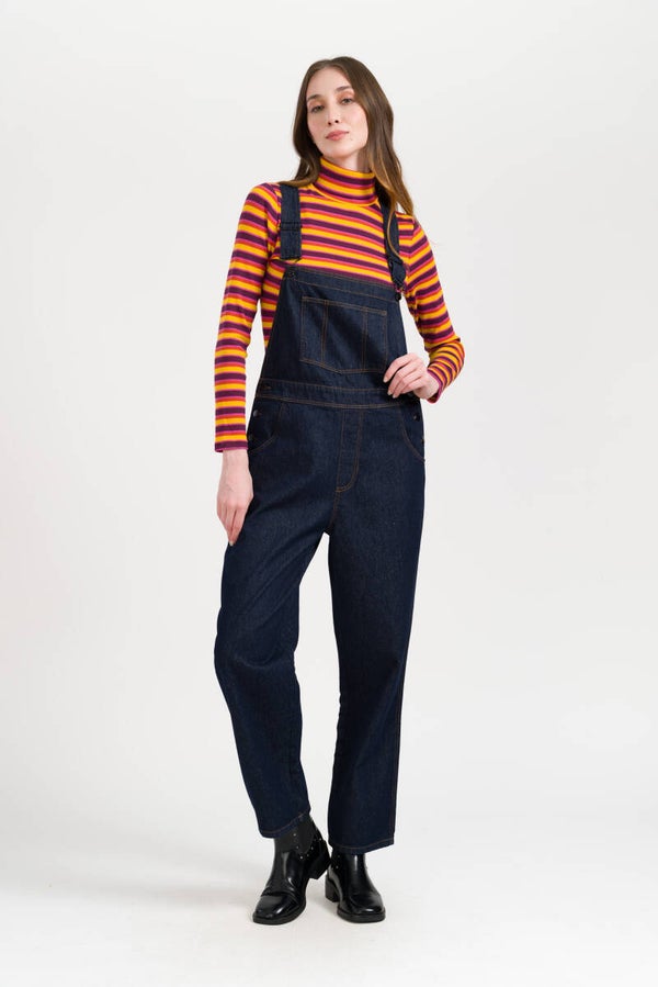 Hazel salopette denim - Dark blue