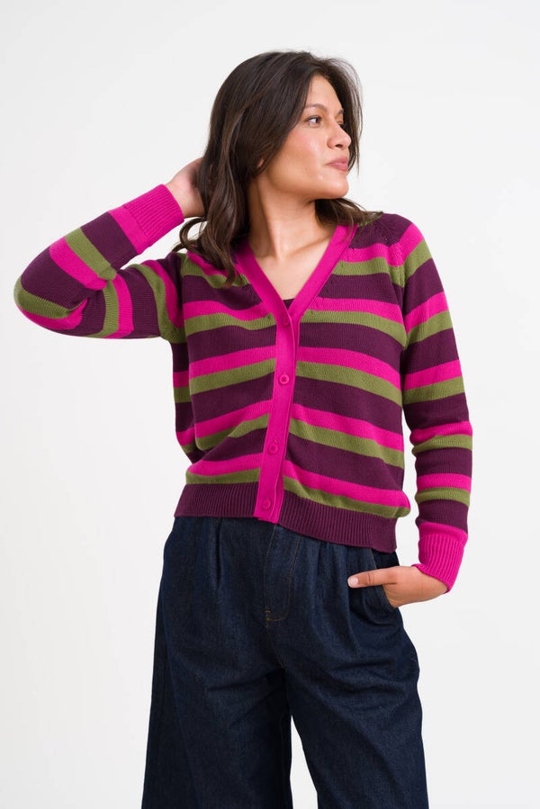 Cardigan enya warm knitwear - Fig