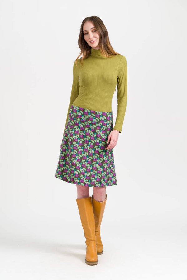 Esmee skirt navigate - Sphagnum