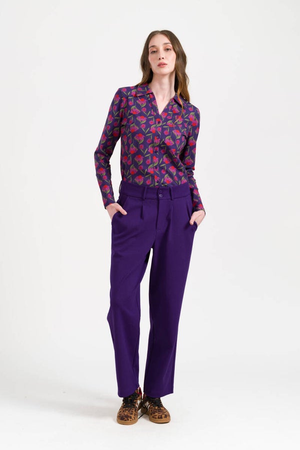 Brooklyn trousers punta di roma - Parachute purple