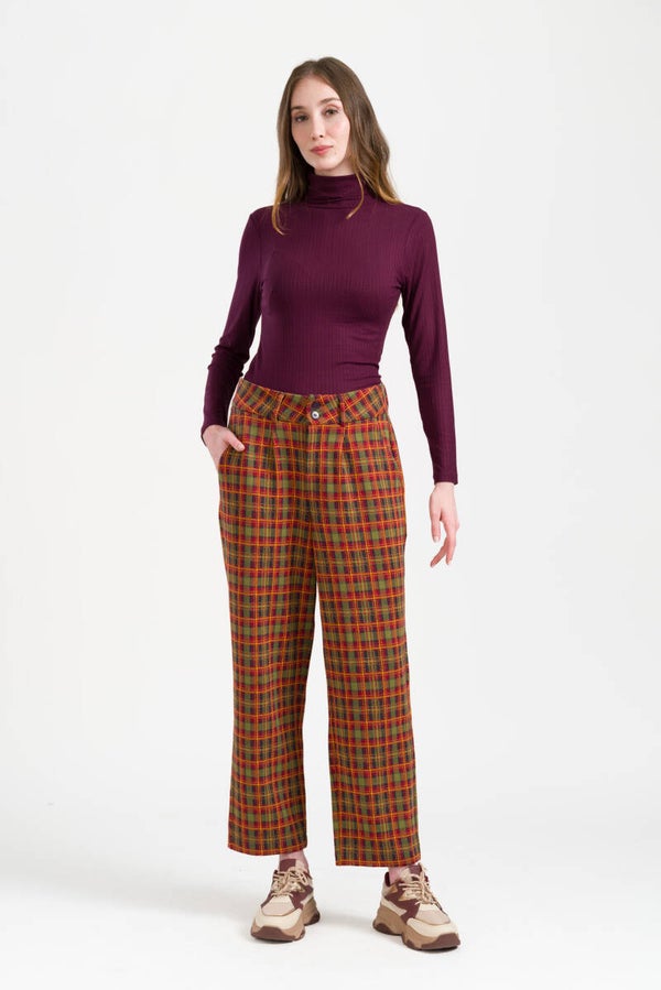 Brooklyn trousers surplus square - Sphagnum