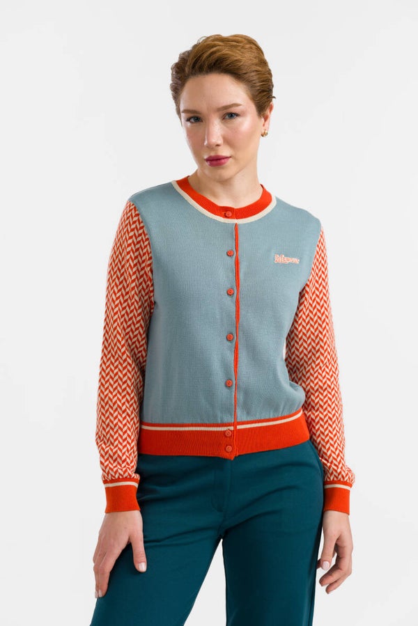 Knitwear cardigan - Flowers