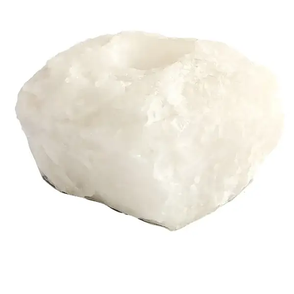 Bergkristal waxinehouder