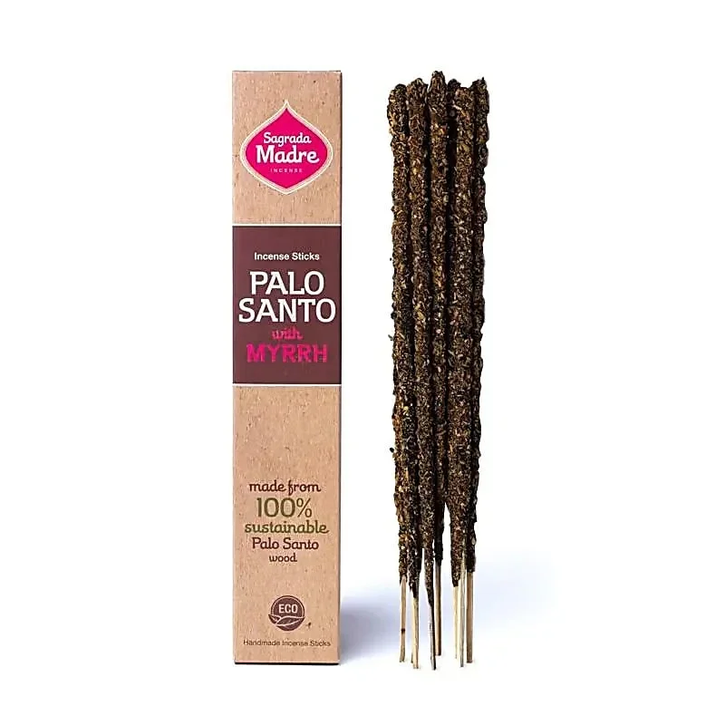 Wierook Sagrada Madre Palo Santo Mirre
