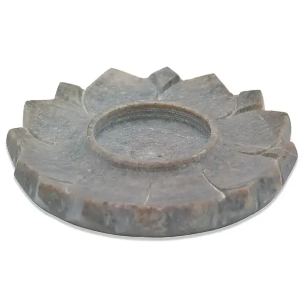 Wierookhouder en waxinehouder lotus