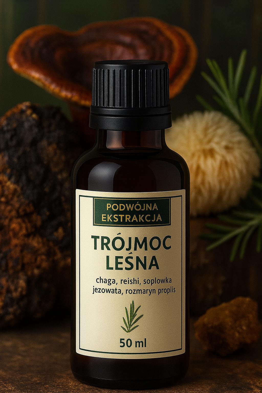 TRÓJMOC-MOC Z GRZYBÓW LECZNICZYCH 50 ML