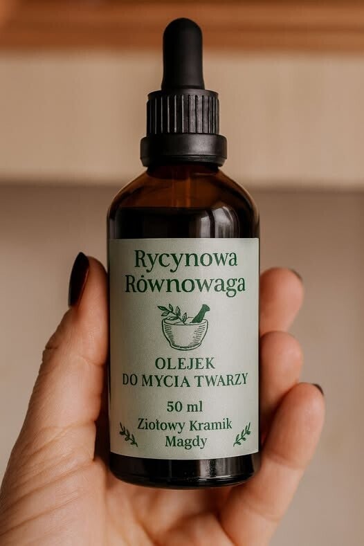 Rycynowa Równowaga – olejek do oczyszczania twarzy 50 ml