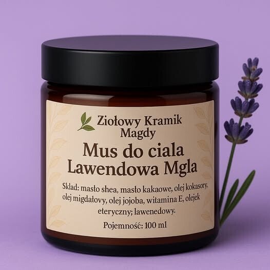 Mus do ciała „Lawendowa Mgła” 100 ml