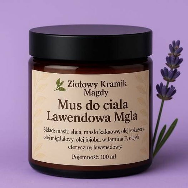 Mus do ciała „Lawendowa Mgła” 100 ml