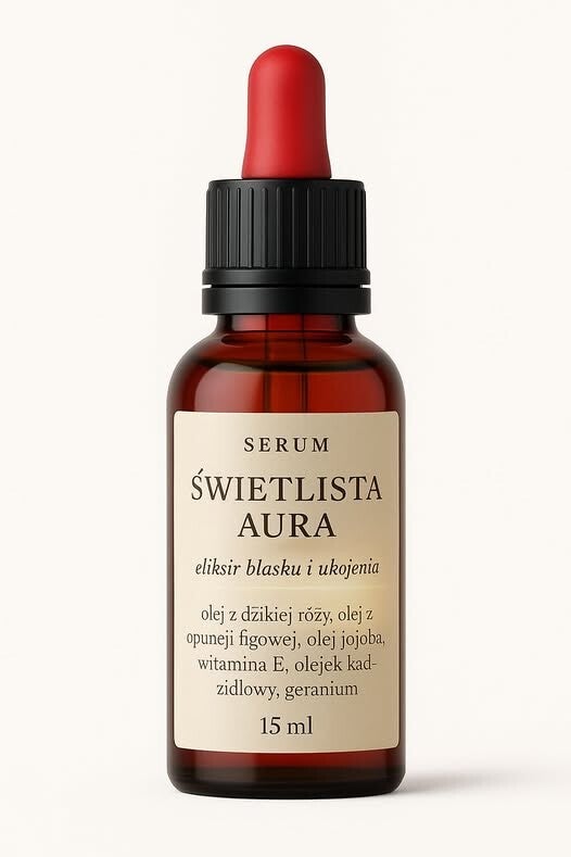 Serum „Świetlista Aura” – eliksir blasku i ukojenia 15 ml