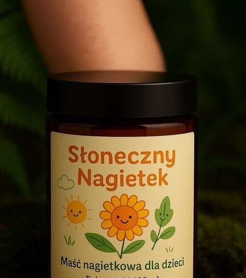 Słoneczny Nagietek – maść nagietkowa dla dzieci 60 ml