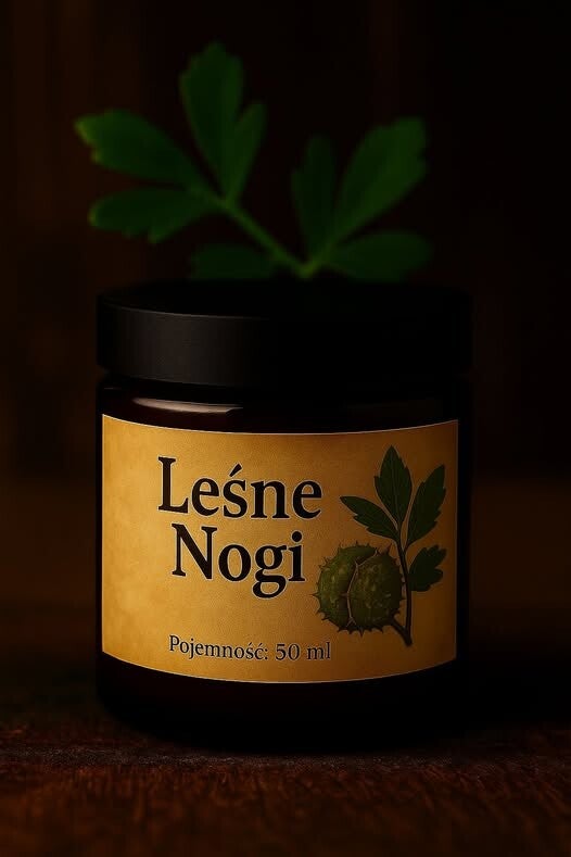 Leśne Nogi – maść z arniką, ruszczykiem i kasztanowcem 60 ml