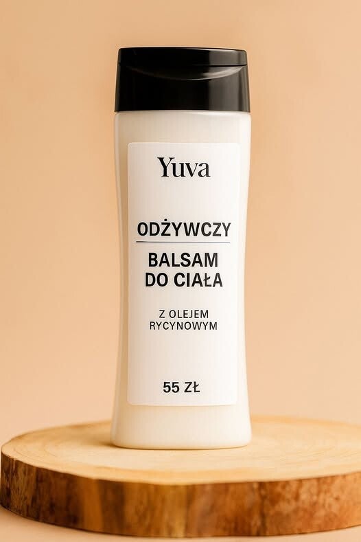Odżywczy Balsam do Ciała z Olejem Rycynowym – 200 ml