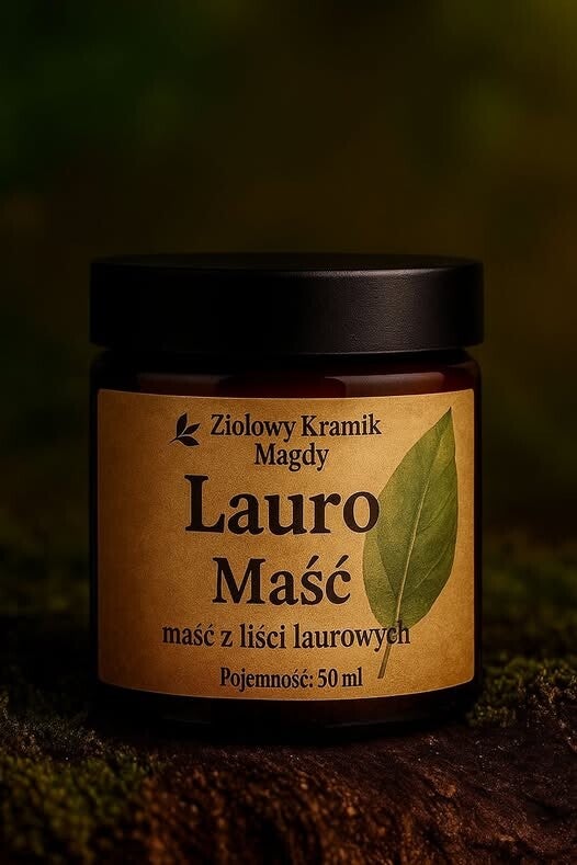 Maść z liści laurowych – naturalne ukojenie dla stawów i mięśni 60 ml