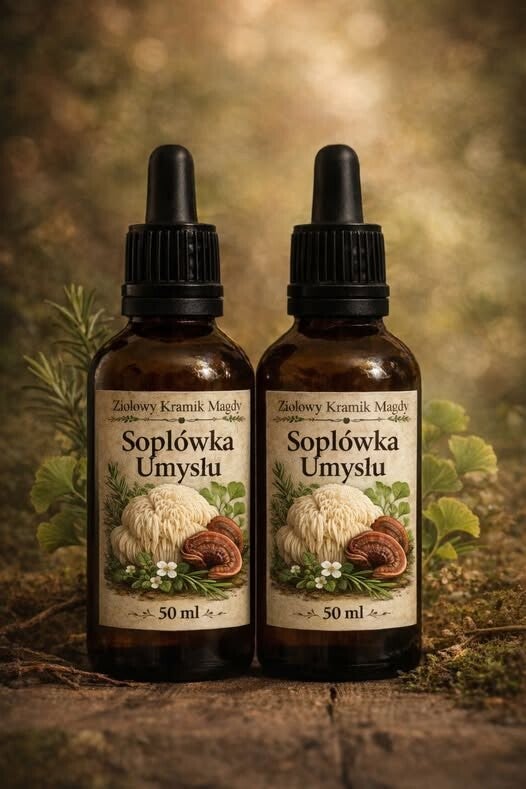 SOPLÓWKA UMYSŁU -NALEWKA NA JASNOŚC UMYSŁU-50 ML
