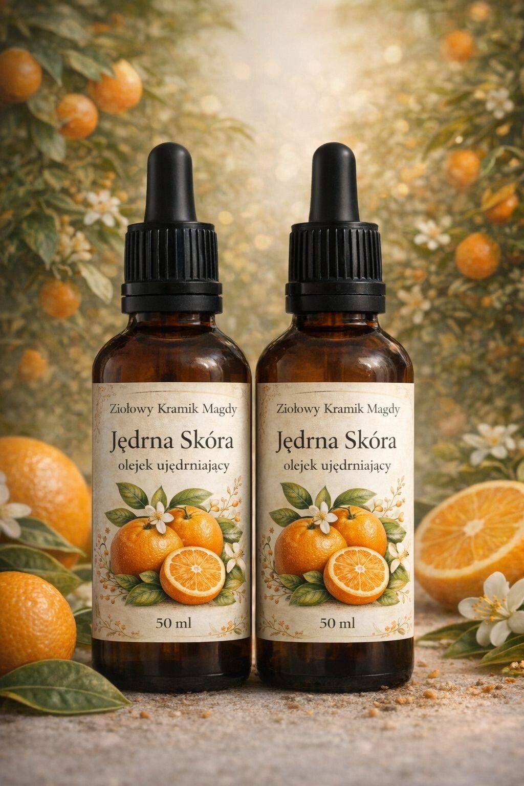 Ujędrniający eliksir do ciała – Pomarańcza 50 ml