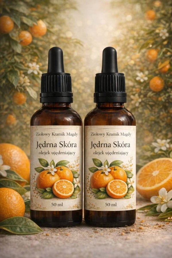 Ujędrniający eliksir do ciała – Pomarańcza 50 ml
