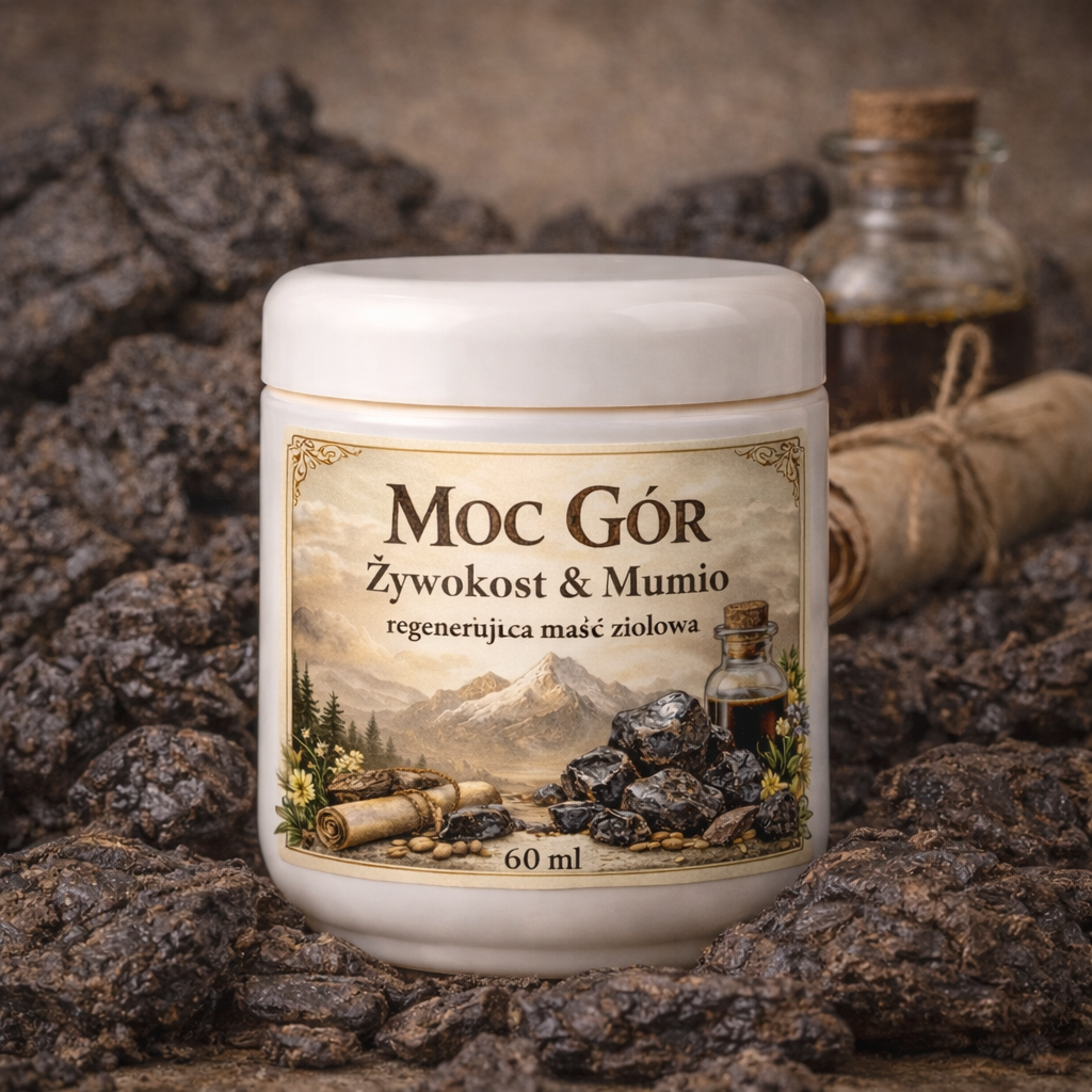 Moc Gór Maść z Żywokostu i Mumio -60 ML