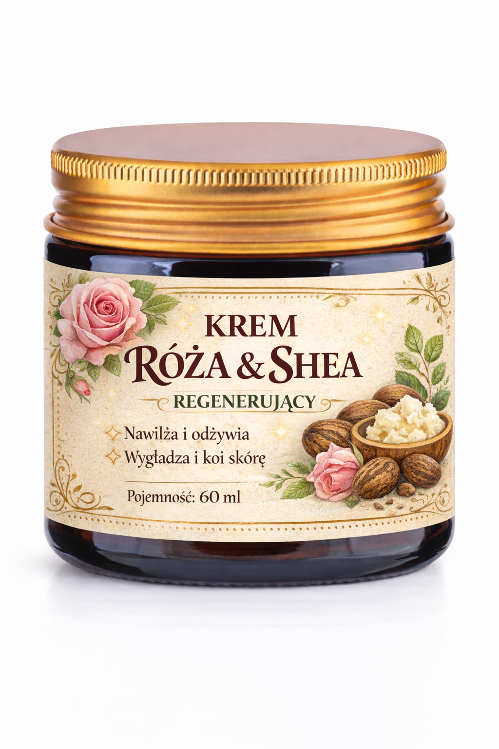RÓŻA & SHEA – regenerujący - 60 ML - TRZECI ZA 50 % CENY