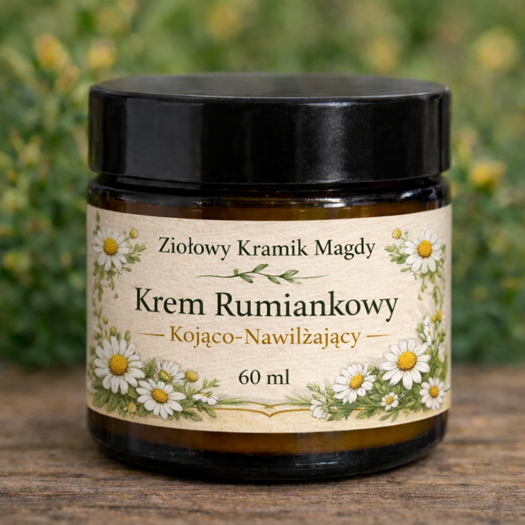 🌼 KREM RUMIANKOWY KOJĄCO-NAWILŻAJĄCY 🌼-50 ML
