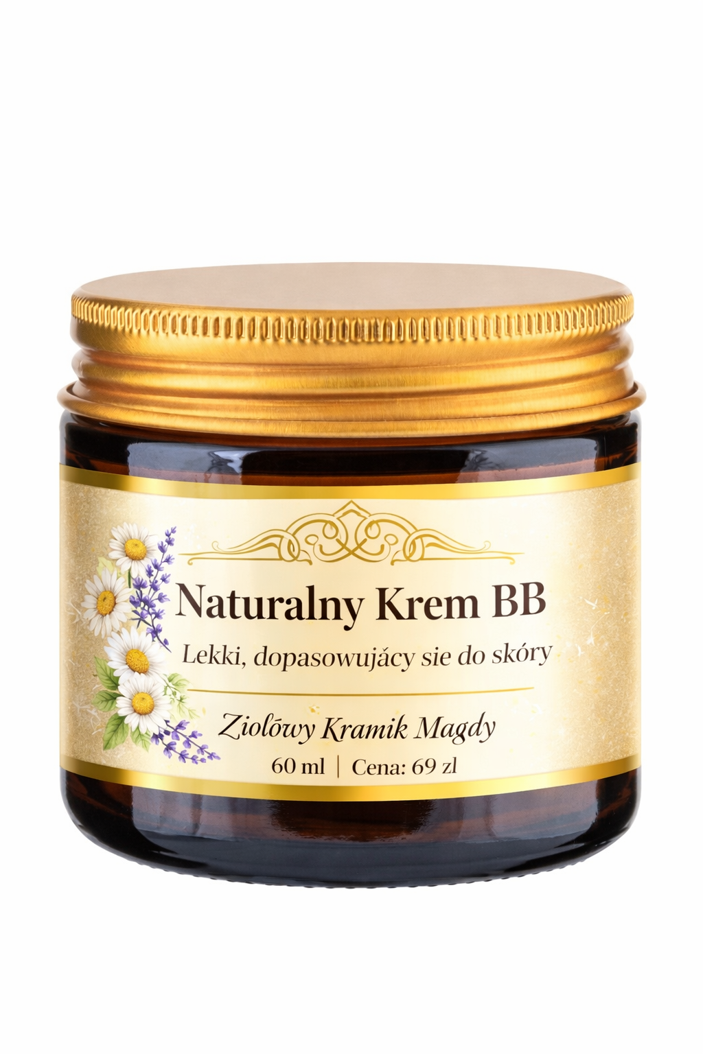 Naturalny Krem BB – lekki krem tonujący - 60 ml
