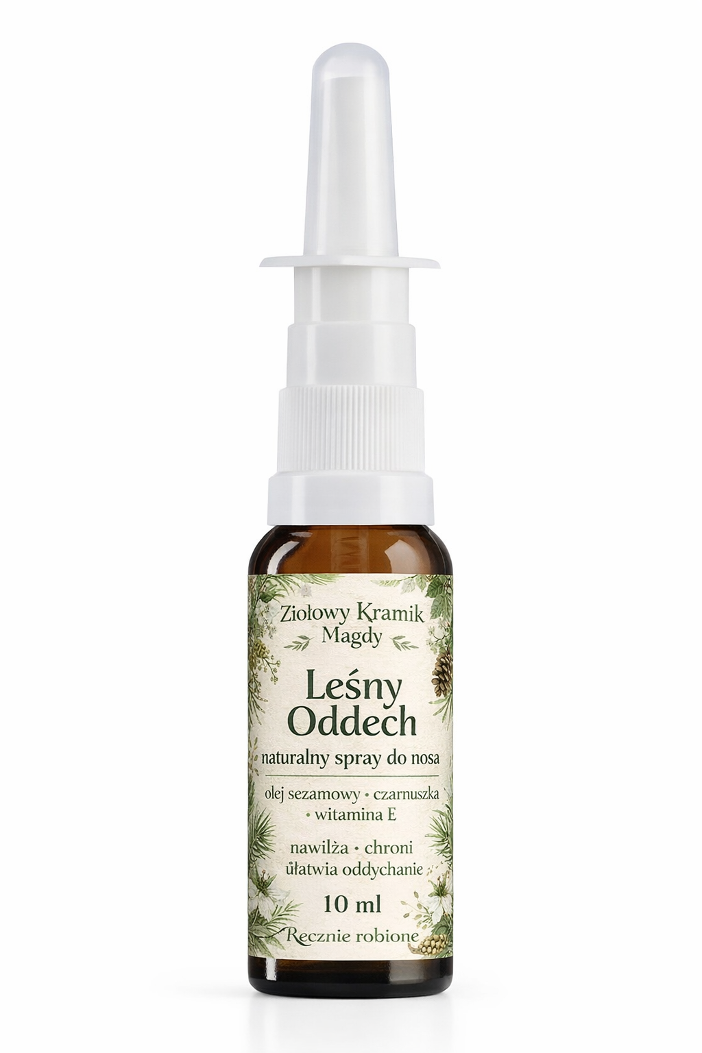 🌿 LEŚNY ODDECH – naturalny spray do nosa 🌿-10 ML