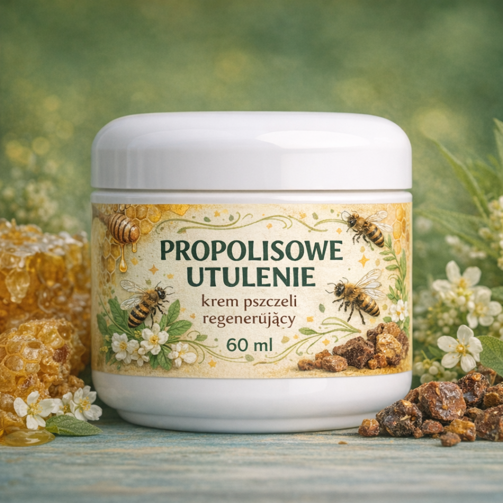 propolisowe utulenie - krem do twarzy - 60 ml