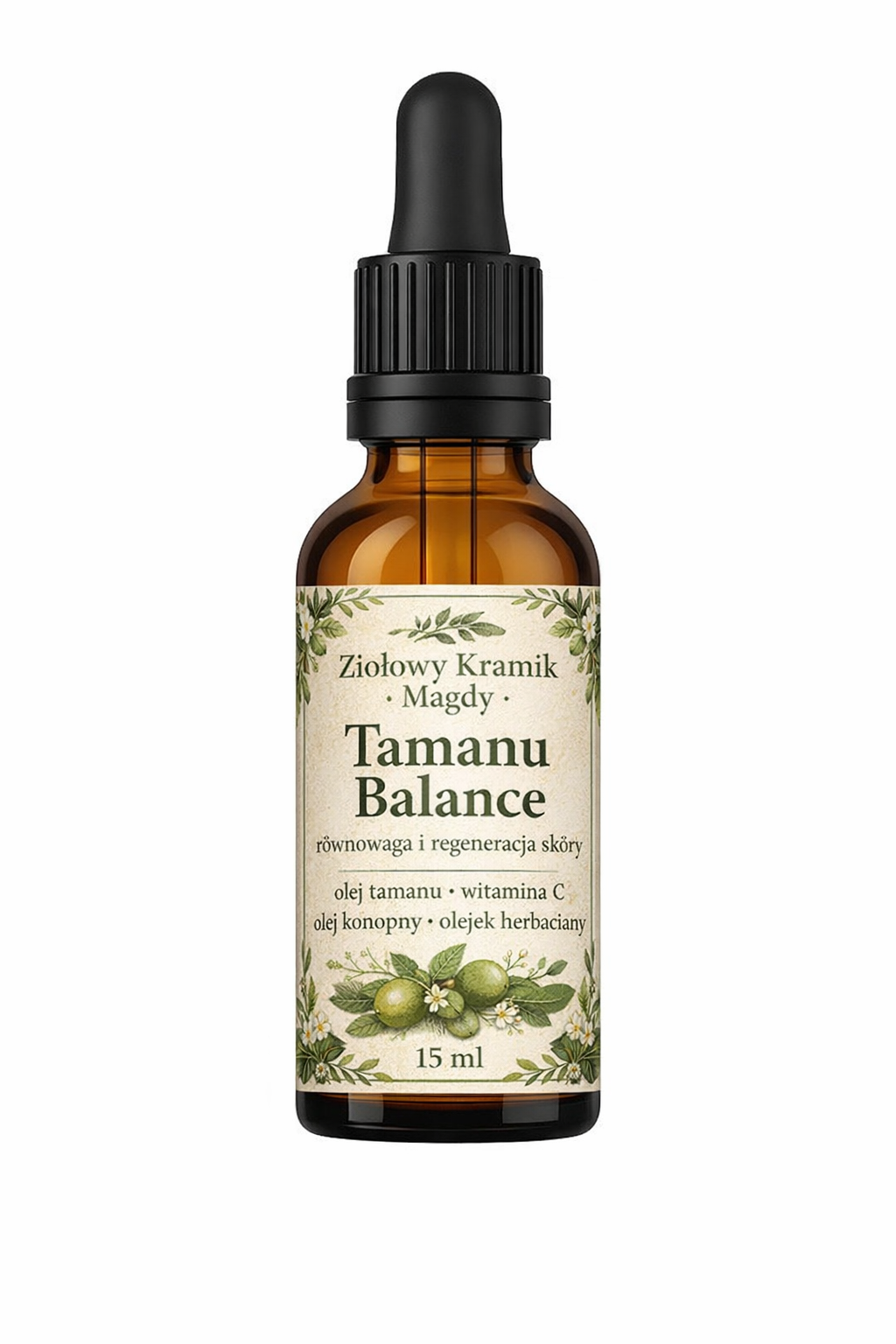 Serum „Tamanu Balance” – naturalna regeneracja skóry 🌿- 15 ml