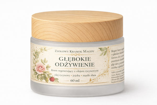 KREM GŁĘBOKIE ODŻYWIENIE ✨🌿-50 ml