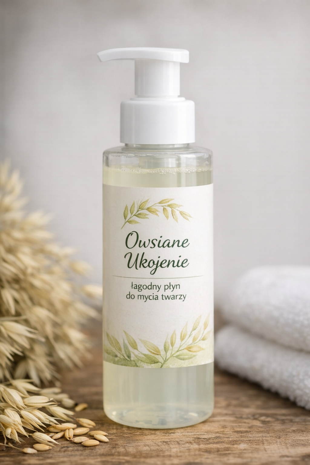 Owsiany żel do mycia twarzy 250 ml