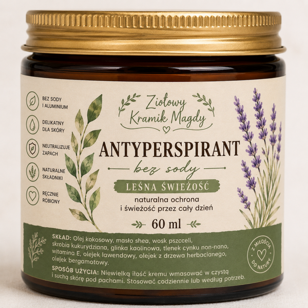 🌿 Antyperspirant „Leśna Świeżość” — 60 ml