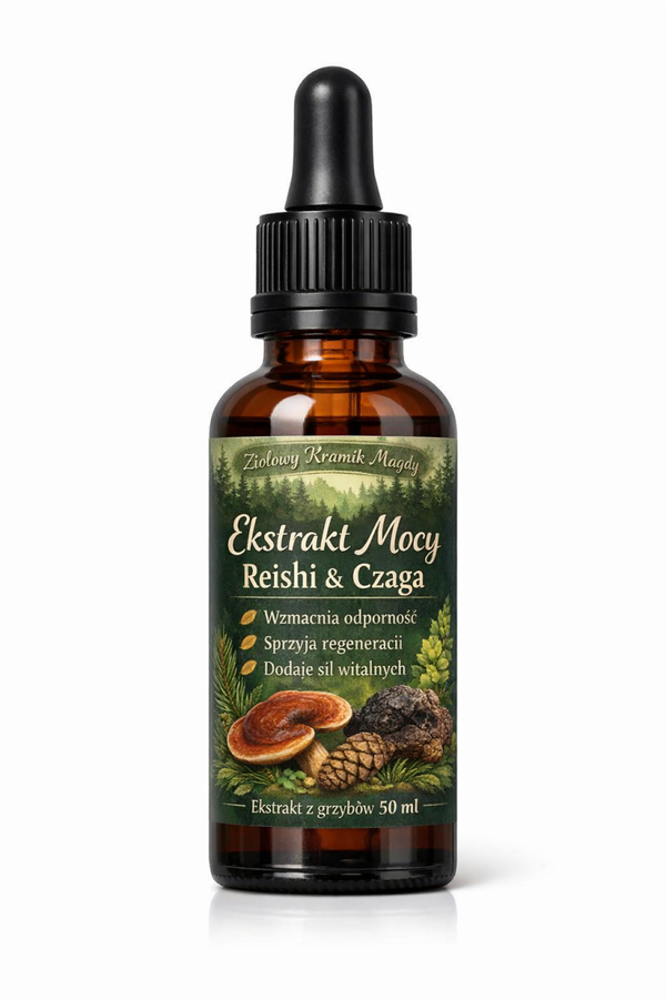 EKSTRAKT MOCY-REISHI I CZAGA - 50 ML