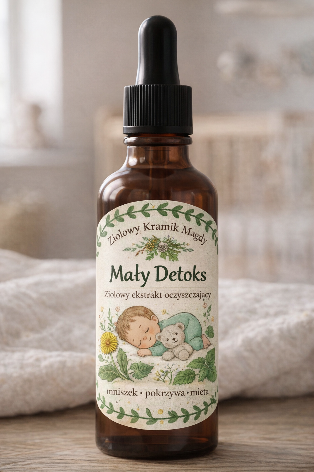MAŁY DETOKS- EKSTRAKT NA OCZYSZCZANIE DLA DZIECI - 30 ML