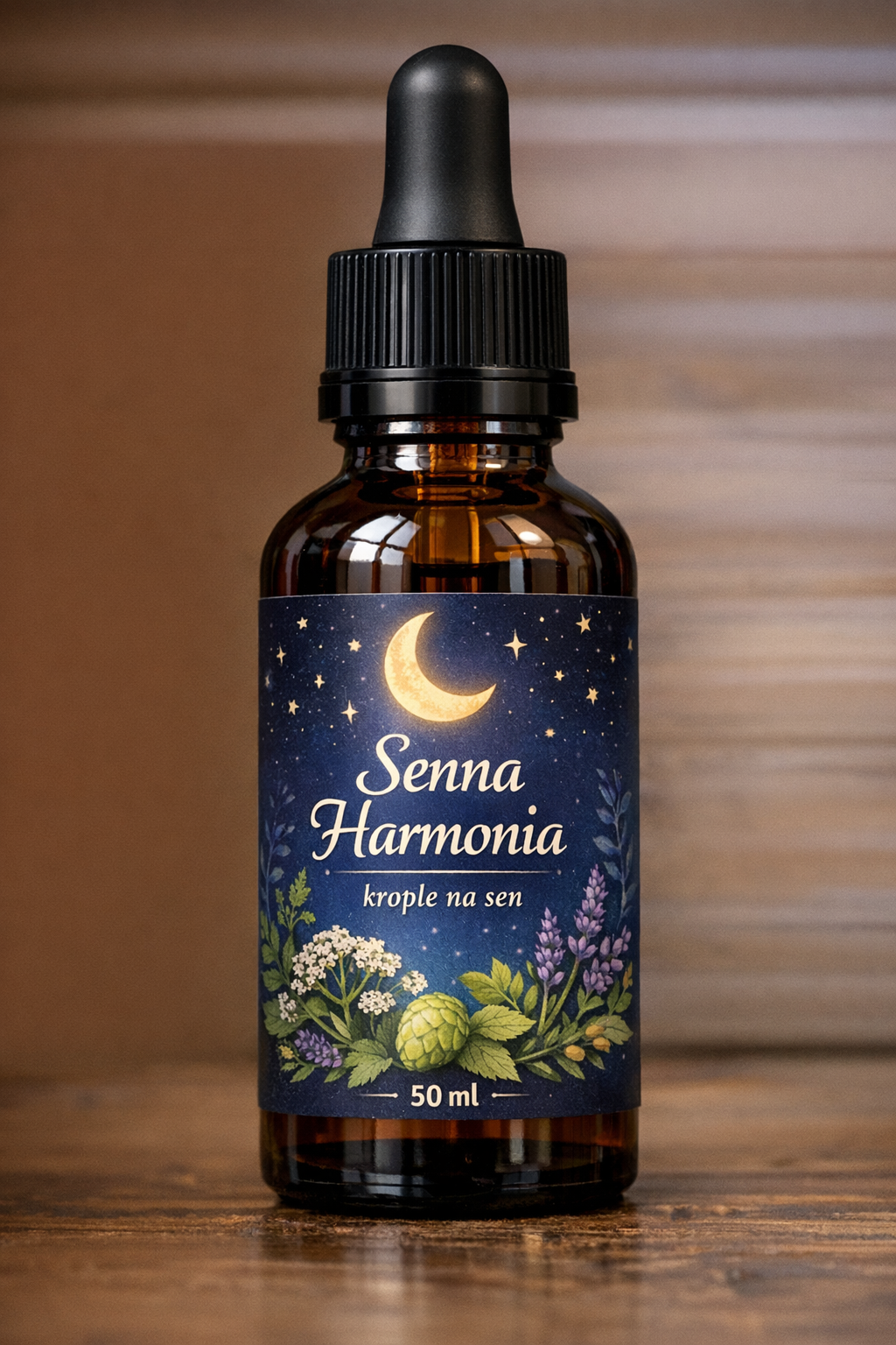 Senna Harmonia  ziołowy ekstrakt glicerynowy na sen – 50 ml