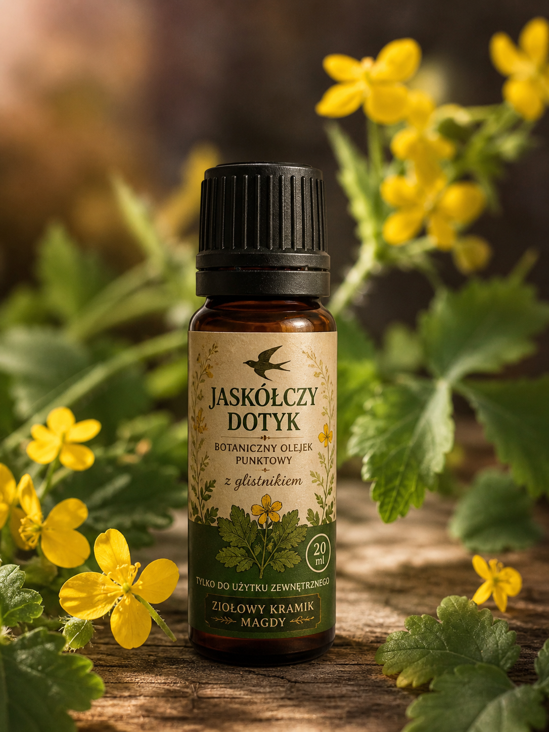 🌿 Jaskółczy Dotyk 🌿-olejek punktowy 20 ml