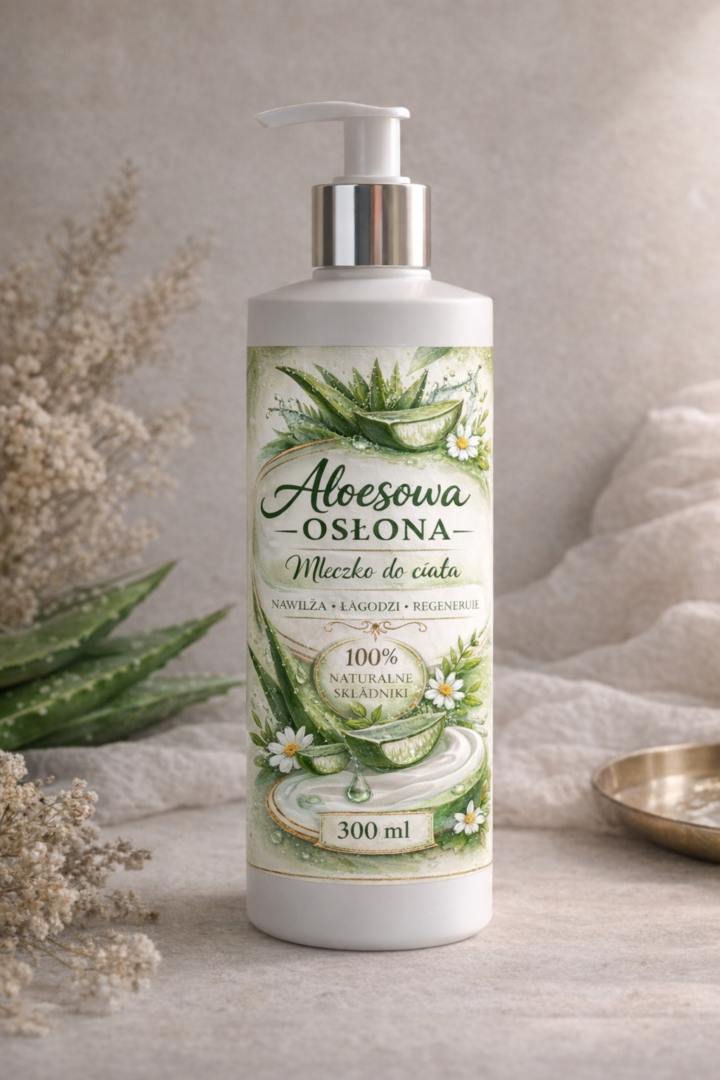 Aloesowa Osłona | Mleczko do ciała 300 ml