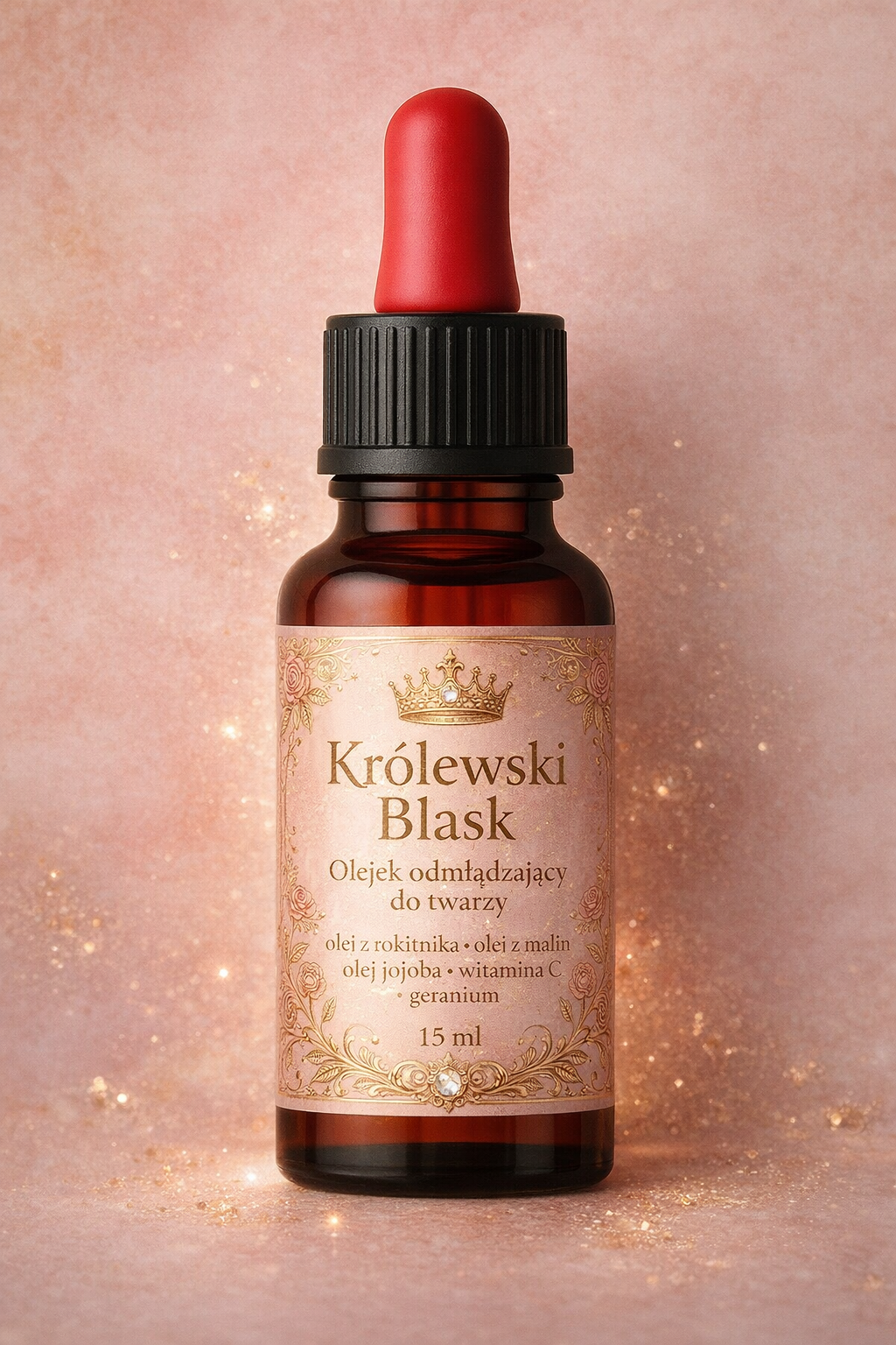 Olejek odmładzający do twarzy "Królewski Blask" 15 ml